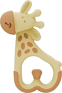 Dr. Brown's Ridgees Giraffe, Massaging Baby Teether, Designed by a Pediatric Dentist, BPA Free, 3m+