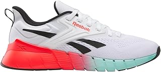 Men's Nano Gym Sneaker, Footwear White/Black/Energy Red, 11.5
